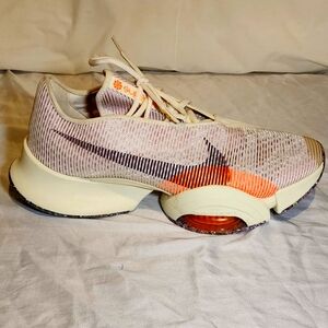 Nike Air Zoom Superrep 2 Next Nature Womens Size 12 Coconut Milk (cream, orange)